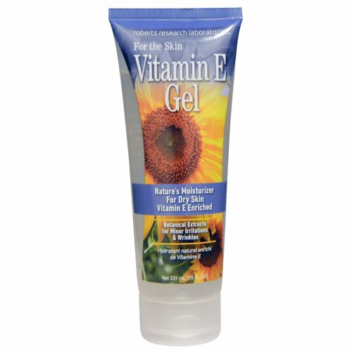 Robert Research Labs, ビタミンE ジェル、7.5 fl oz (221 ml) (Discontinued Item)