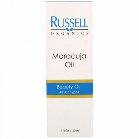Russell Organics, マラクジャ オイル、2 fl oz (60 ml) (Discontinued Item)