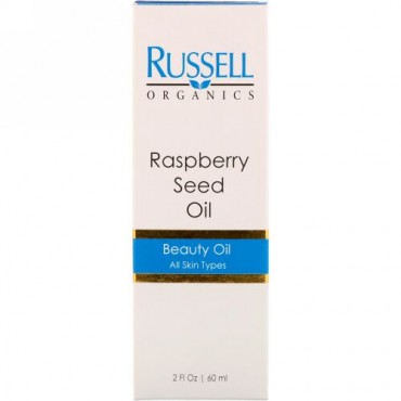 Russell Organics, ラズベリーシード オイル、 2 fl oz (60 ml) (Discontinued Item)