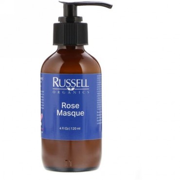 Russell Organics, ローズ マスク、 4 fl oz (120 ml) (Discontinued Item)