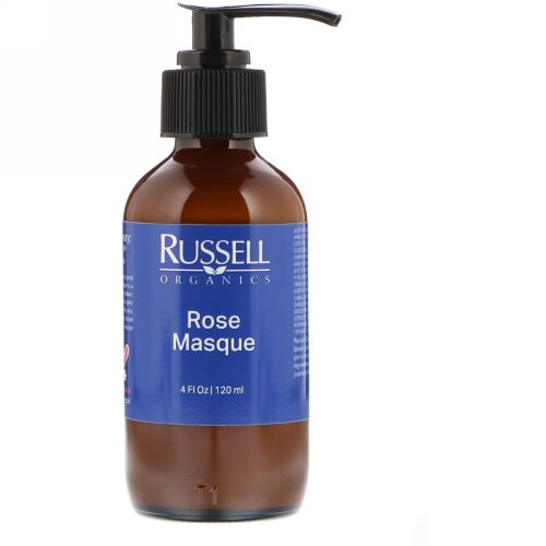 Russell Organics, ローズ マスク、 4 fl oz (120 ml) (Discontinued Item)