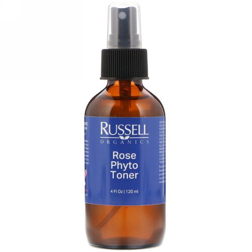 Russell Organics, Rose Phyto Toner, 4 fl oz (120 ml) (Discontinued Item)