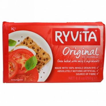 Ryvita, オリジナルライクリスプブレッド、8.8 oz (250 g) (Discontinued Item)