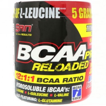 SAN Nutrition, BCAA Pro Reloaded, Berry Pomegranate, 4 oz (114.7 g) (Discontinued Item)