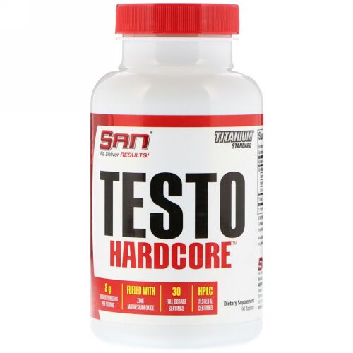 SAN Nutrition, テストハードコア、90錠 (Discontinued Item)