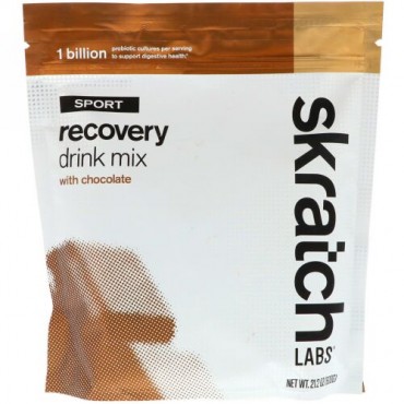 SKRATCH LABS, Sport Recovery Drink Mix, Chocolate, 21.2 oz (600 g) (Discontinued Item)