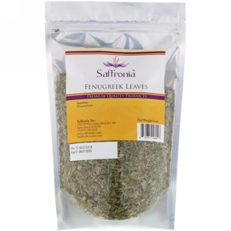 Saffronia, フェヌグリークリーフ、6オンス (Discontinued Item)