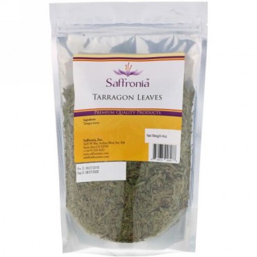 Saffronia, タラゴンの葉、4オンス (Discontinued Item)