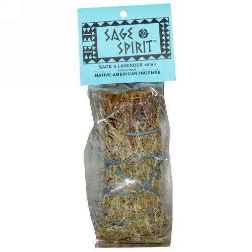 Sage Spirit, ネイティブ アメリカン インセンス、セージ & ラベンダー、小、4～5インチ(約10～12.5cm) (Discontinued Item)