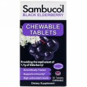 Sambucol, ブラックエルダーベリー、オリジナルフォーミュラ、チュアブル30錠