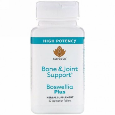 Savesta, Boswellia Plus, 60 Vegetarian Tablets