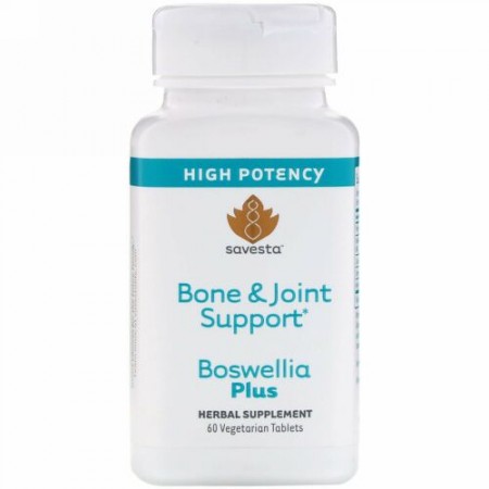 Savesta, Boswellia Plus, 60 Vegetarian Tablets