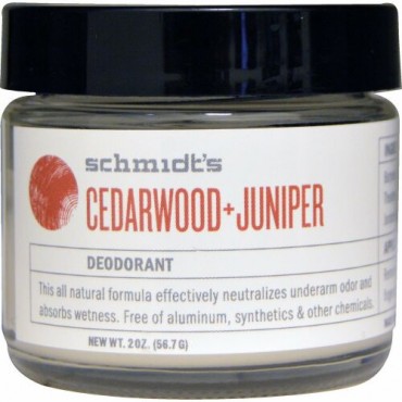 Schmidt's, セーダーウッド + ジュニパー、 2 oz (56.7 g) (Discontinued Item)