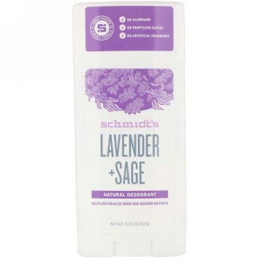 Schmidt's, Lavender + Sage (92 g) (Discontinued Item)