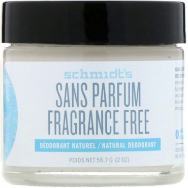 Schmidt's Naturals, Fragrance Free, 2 oz (56.7 g) (Discontinued Item)