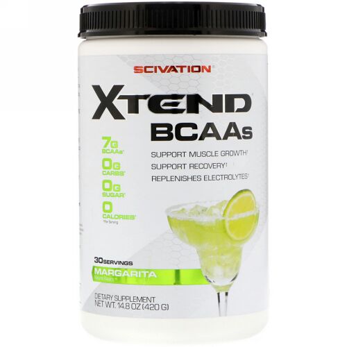 Scivation, Xtend、BCAAs、マルガリータ、14.8 oz (420 g) (Discontinued Item)