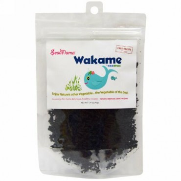 SeaSnax, SeaMama, Wakame Seaweed Flakes, 1.4 oz (40 g) (Discontinued Item)