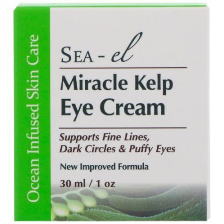 Sea el, ミラクル ケルプ アイ クリーム、1 oz (30 ml) (Discontinued Item)
