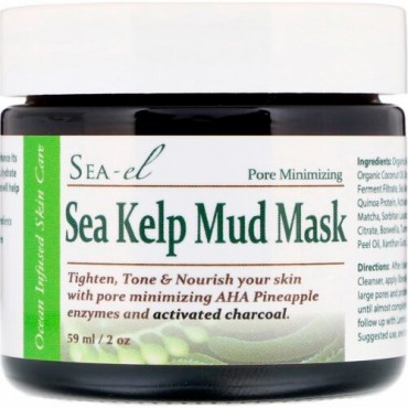 Sea el, 海藻泥マスク、2 oz (59 ml)