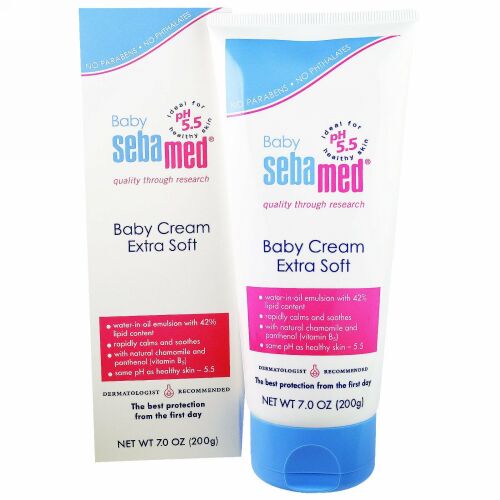 Sebamed USA, ベビークリームエクストラソフト, 7オンス (200 g) (Discontinued Item)
