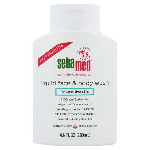 Sebamed USA, リキッドフェイス＆ボディウォッシュ, 6.8液量オンス (200 ml)
