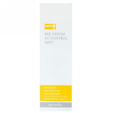 Secret Key, 蜂毒ACコントロールミスト、3.38液量オンス (100 ml) (Discontinued Item)