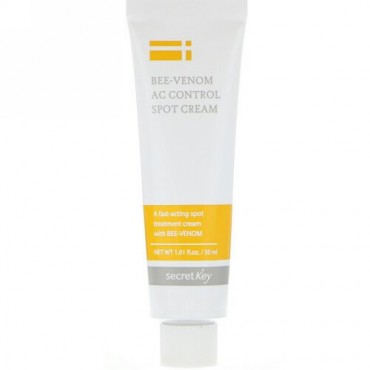 Secret Key, 蜂毒ACコントロールスポットクリーム、1.01液量オンス (30 ml) (Discontinued Item)