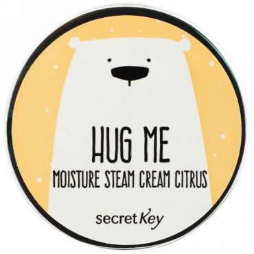 Secret Key, ハグミー、モイスチャーステムクリーム、シトラス、2.82オンス (80 g) (Discontinued Item)