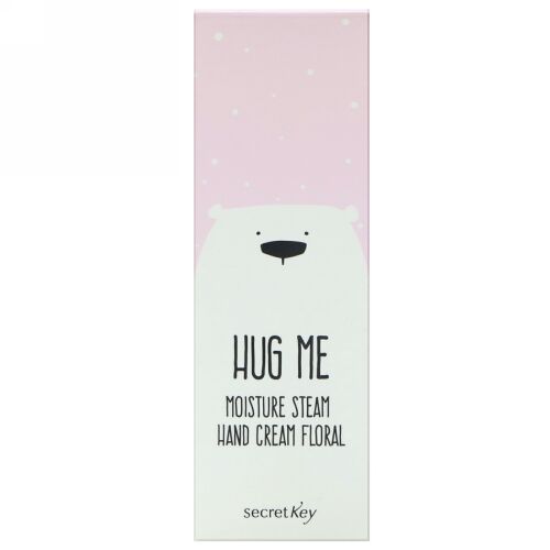Secret Key, ハグミー、モイスチャーステムハンドクリーム、フローラル、1.01オンス (30 ml) (Discontinued Item)