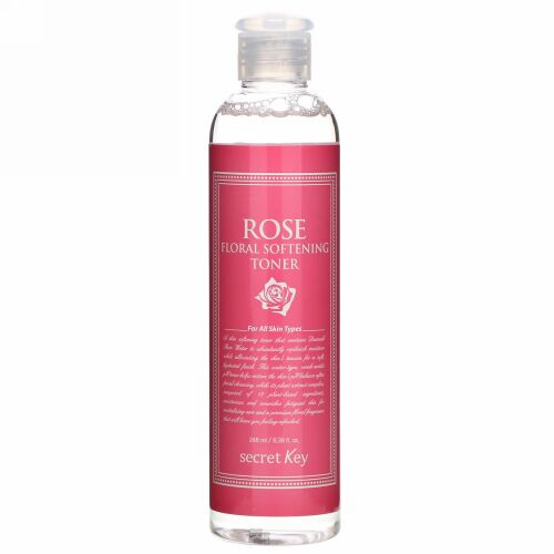 Secret Key, ローズフローラルソフトニングトナー、248 ml