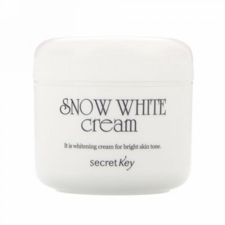 Secret Key, スノー・ホワイトニング・クリーム, ホワイトニングクリーム, 50 g
