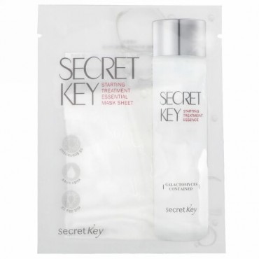 Secret Key, Starting Treatment Essential Mask Sheet, 10 Sheets, 1.05 oz (30 g) Each (Discontinued Item)