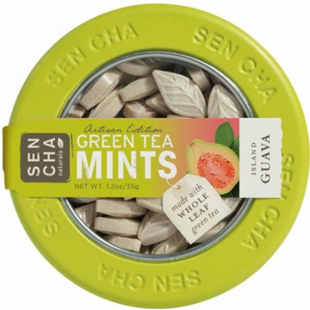 Sencha Naturals, 緑茶ミント、アイランドグアバ、1.2 oz (35 g)