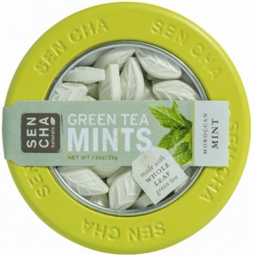 Sencha Naturals, グリーンティーミント、モロッコミント、1.2 oz (35 g)