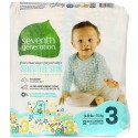 Seventh Generation, Free & Clear Diapers, Size 3, 16-24 lbs, 31 Diapers (Discontinued Item)