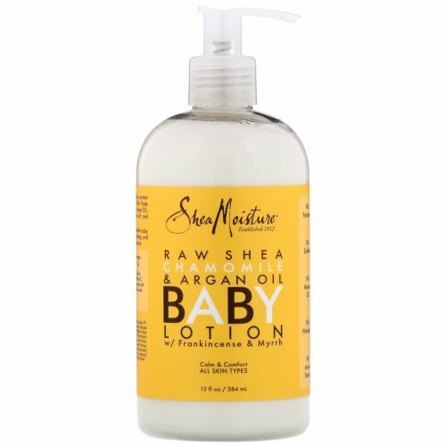 SheaMoisture, ベビーローション、フランキンセンスとミルラ、すべての肌質、13 fl oz (384 ml) (Discontinued Item)