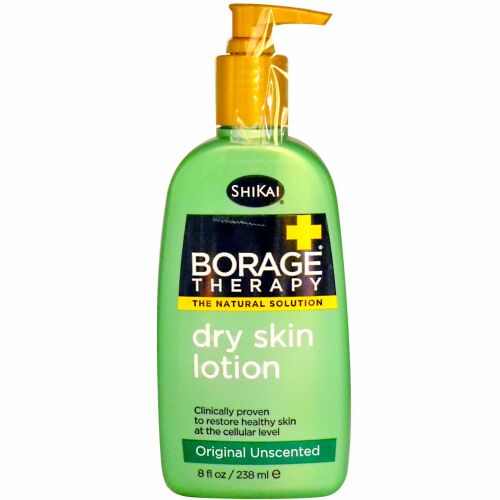 Shikai, ボラージセラピー、乾燥肌用ローション、オリジナル 無香、8 fl oz (238 ml) (Discontinued Item)