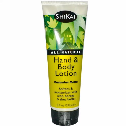 Shikai, ハンド & ボディー ローション、キューカンバー メロン、8 fl oz (238 ml) (Discontinued Item)