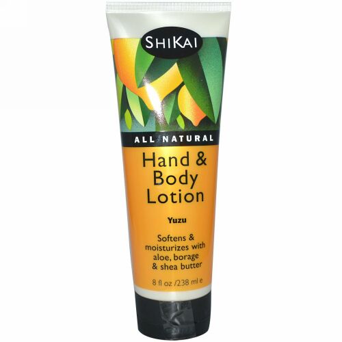 Shikai, ハンド & ボディー ローション、ユズ、8 fl oz (238 ml) (Discontinued Item)