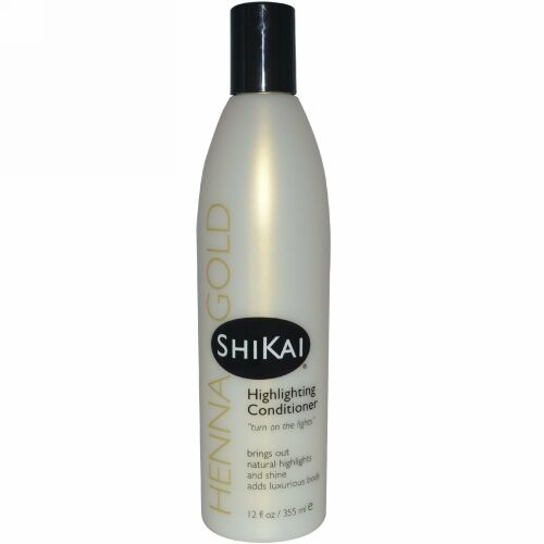Shikai, ヘンナゴールド, ハイライティング・コンディショナー, 12 液量オンス (355 ml) (Discontinued Item)