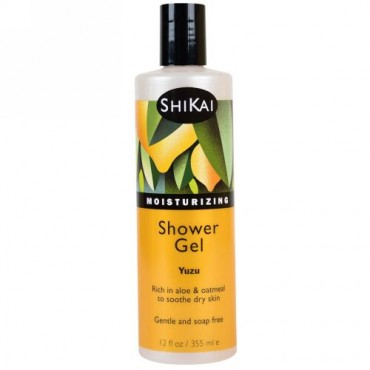 Shikai, 保湿シャワージェル、 ゆず、 12 fl oz (355 ml) (Discontinued Item)