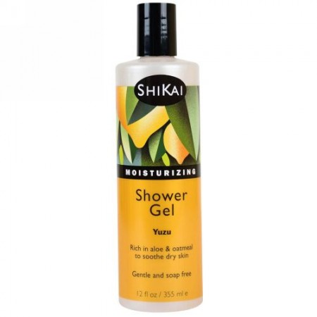 Shikai, 保湿シャワージェル、 ゆず、 12 fl oz (355 ml) (Discontinued Item)