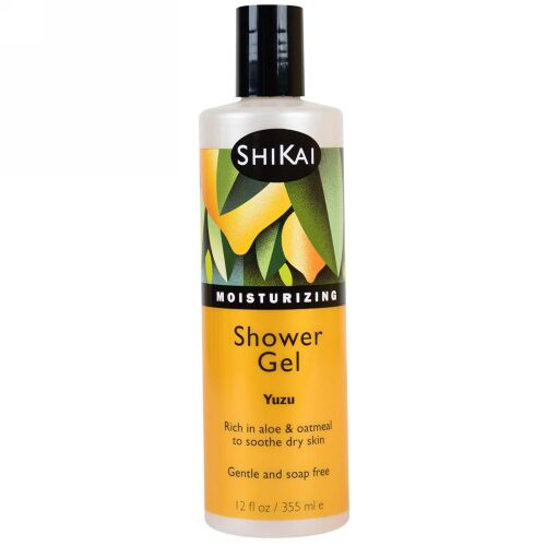 Shikai, 保湿シャワージェル、 ゆず、 12 fl oz (355 ml) (Discontinued Item)