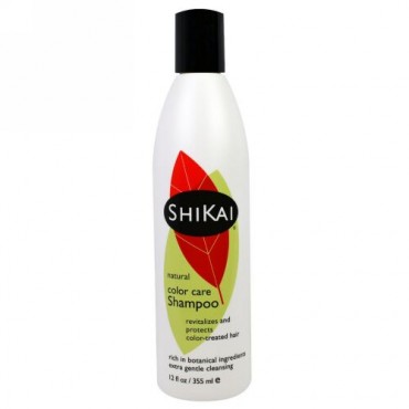 Shikai, ナチュラル カラーケア シャンプー、12 fl oz (355 ml) (Discontinued Item)
