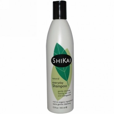 Shikai, ナチュラルエブリデーシャンプー、12 fl oz (355 ml) (Discontinued Item)
