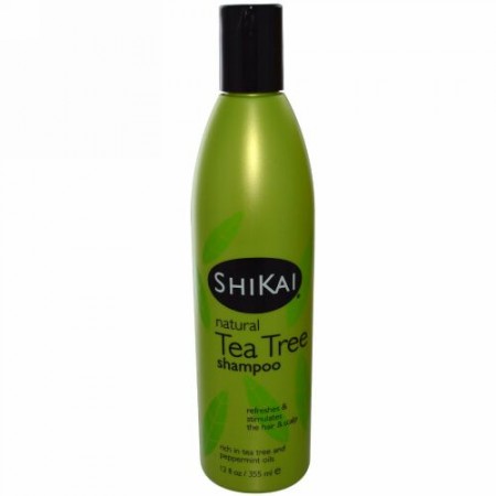 Shikai, ティー・ツリー・シャンプー、12 fl oz (355 ml) (Discontinued Item)