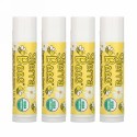 Sierra Bees, オーガニックリップバーム、クリームブリュレ、4パック、各.15 oz (4.25 g)