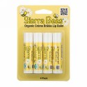 Sierra Bees, オーガニックリップバーム、クリームブリュレ、4パック、各.15 oz (4.25 g)