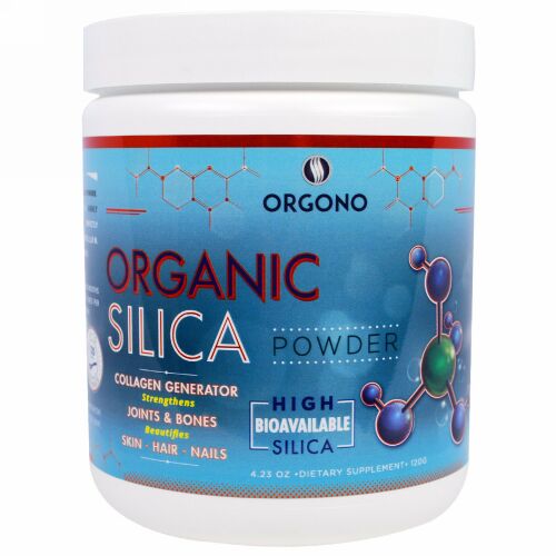 Silicium Laboratories, オルガノ、オーガニック・シリカパウダー、4.23オンス（120g） (Discontinued Item)