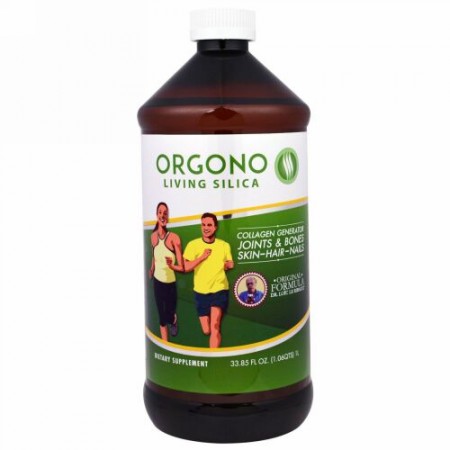 Silicium Laboratories , オルゴノ（Orgono）リビングシリカ、33.85 fl oz (1 l) (Discontinued Item)